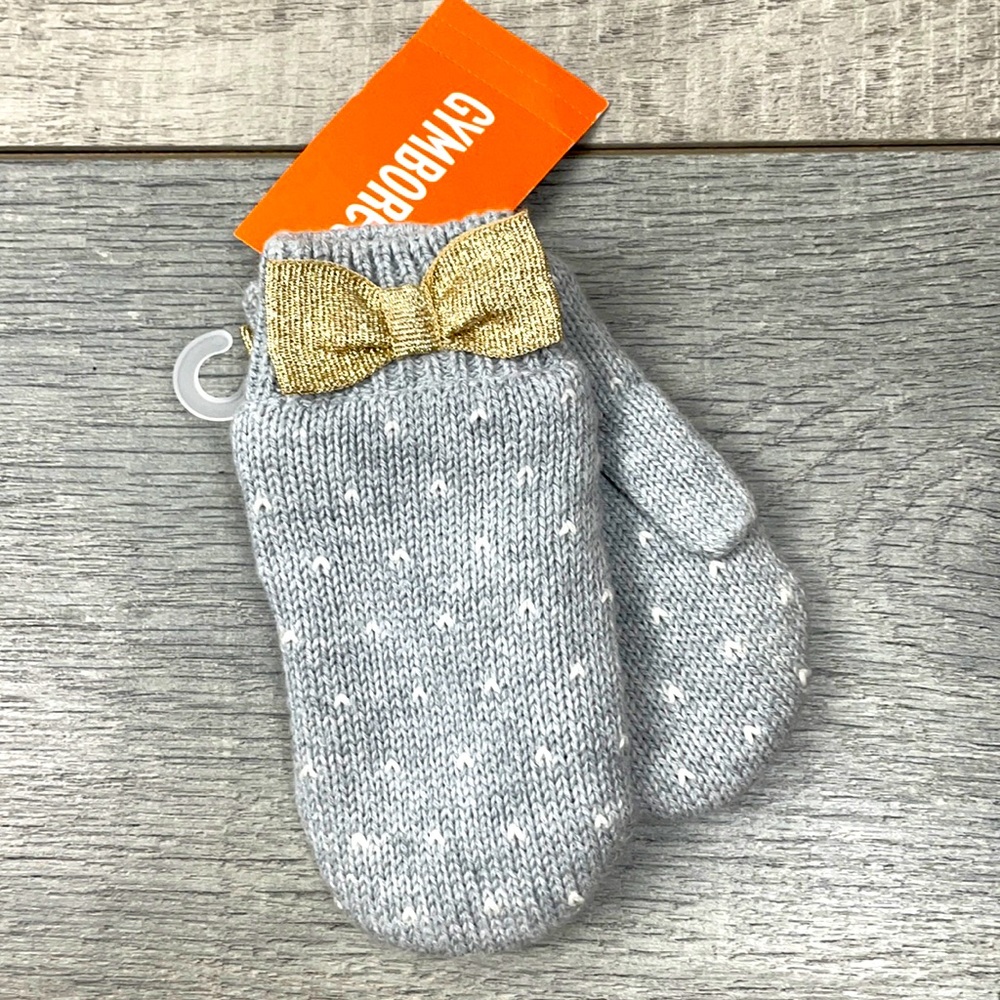 GYMBOREE Girls Mittens 12-24 Months NWT